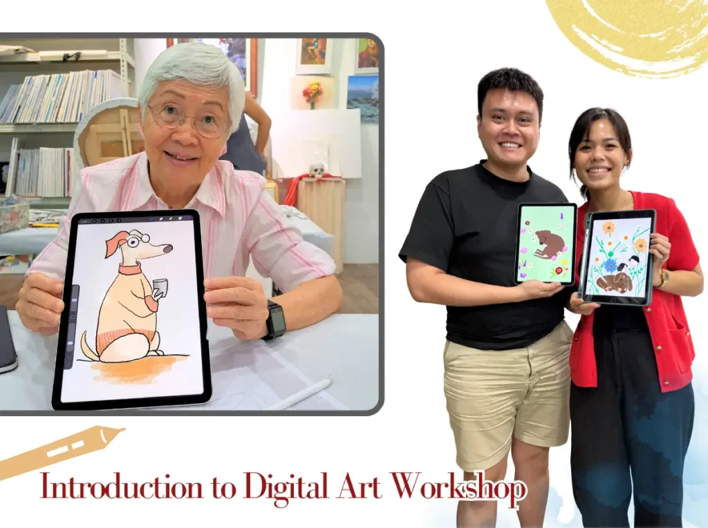 Culture Pass Introduction to Digital Art by Visual Arts Centre Singapore suitable for All Ages Beginner Friendly