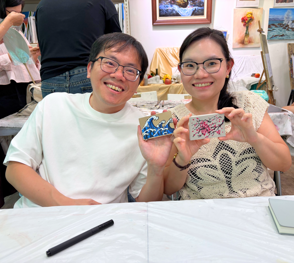 Best Marquage Leather Painting Workshop in Singapore by Visual Arts Centre suitable for Adults, Teens, Children/Kids, All Ages, All Materials Provided