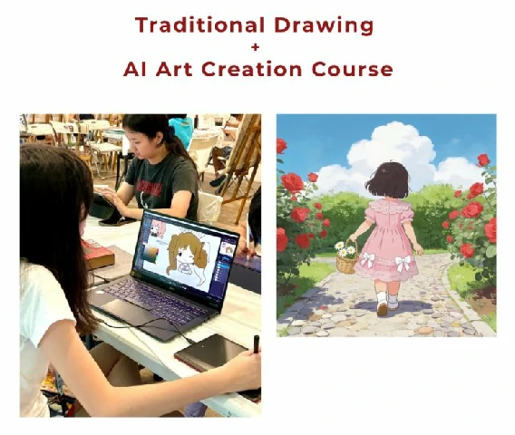 Traditional-Drawing-AI-Art-Creation-Course-768x648