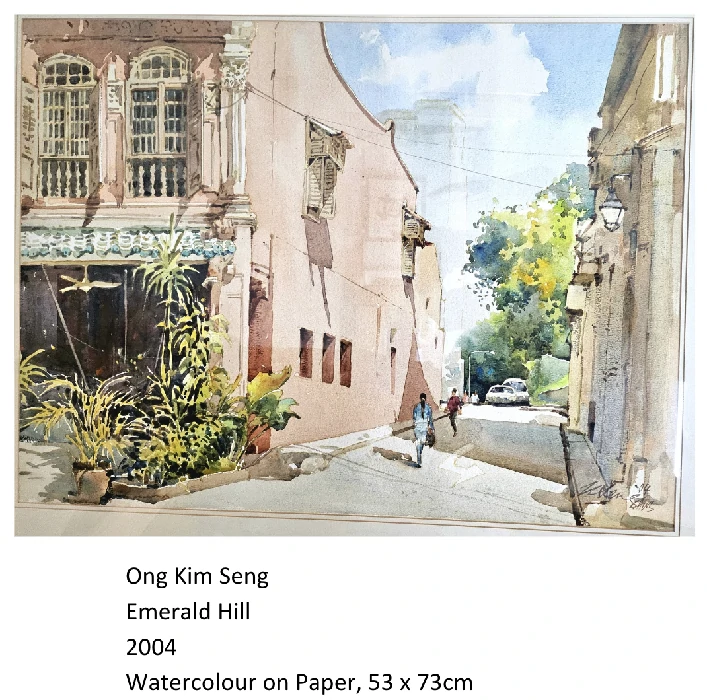 Ong Kim Seng watercolour painting artwork for sale