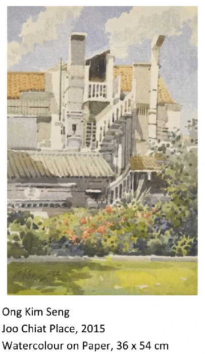 Ong Kim Seng watercolour painting artwork for sale