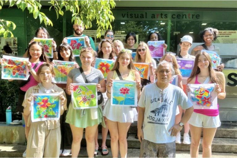 batik painting art workshop art programmes