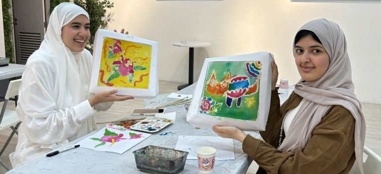 Batik Handkerchief Painting Team Bonding Art Jamming Visual Arts Centre Singapore