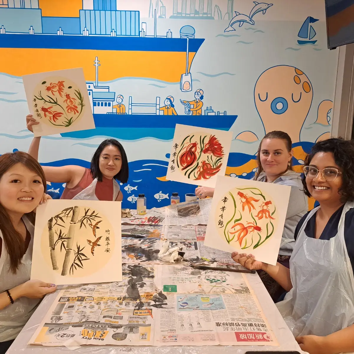 Adult Chinese Ink Painting Professional Art Course