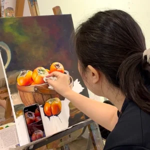Adult Oil Painting - Art Class for Beginners in Singapore