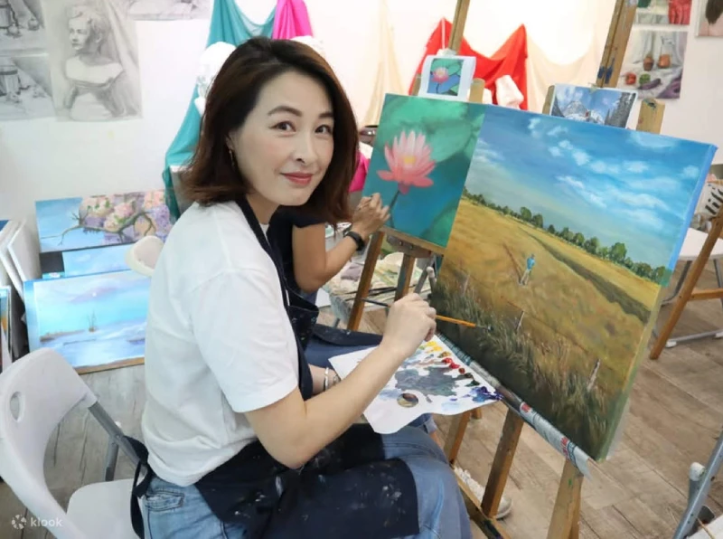 Acrylic Landscape Painting Art Workshop For Beginners