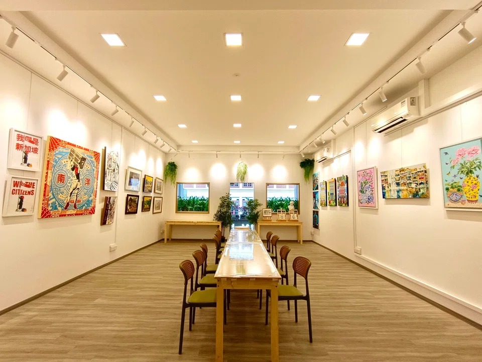 VAC Art Gallery & Art Studio best event space for hire in Chinatown Singapore