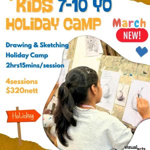 March Holiday Art Bootcamps (7-10 Year Olds)