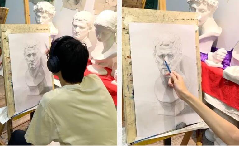 Visual Art Centre Professional Drawing and Sketching Course