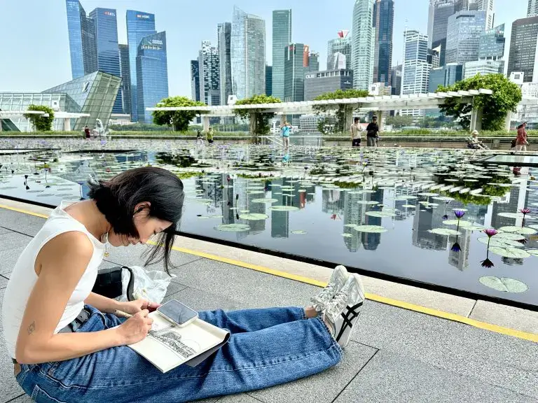 Urban Landscape Sketching Team bonding art jamming