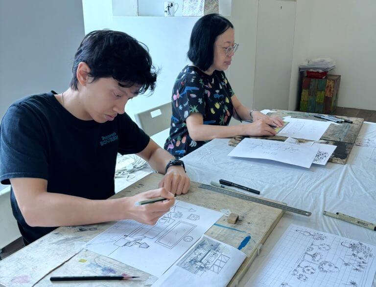 drawing and sketching art course interior design Visual Arts Centre