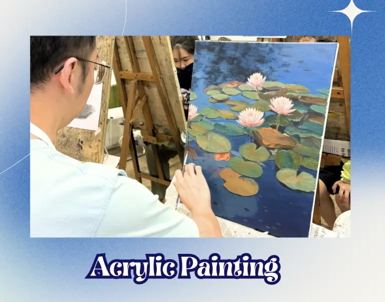 Adult Acrylic Painting Art Class Singapore