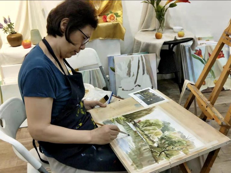 Watercolour Painting course for adult Visual Arts Centre