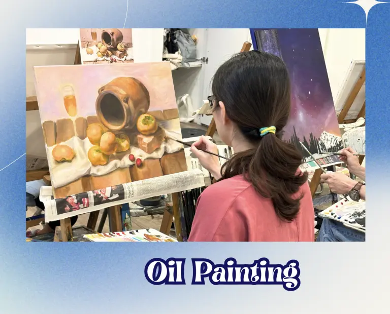 Adult Oil Painting Art Class Singapore