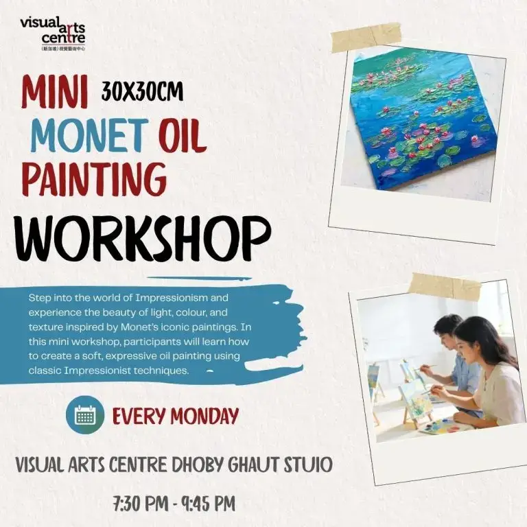 Mini Monet Oil Painting Workshop