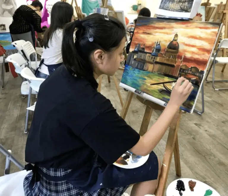 COLOR AND TEXTURE WITH ACRYLIC AND COLLAGE - Visual Arts Centre Singapore