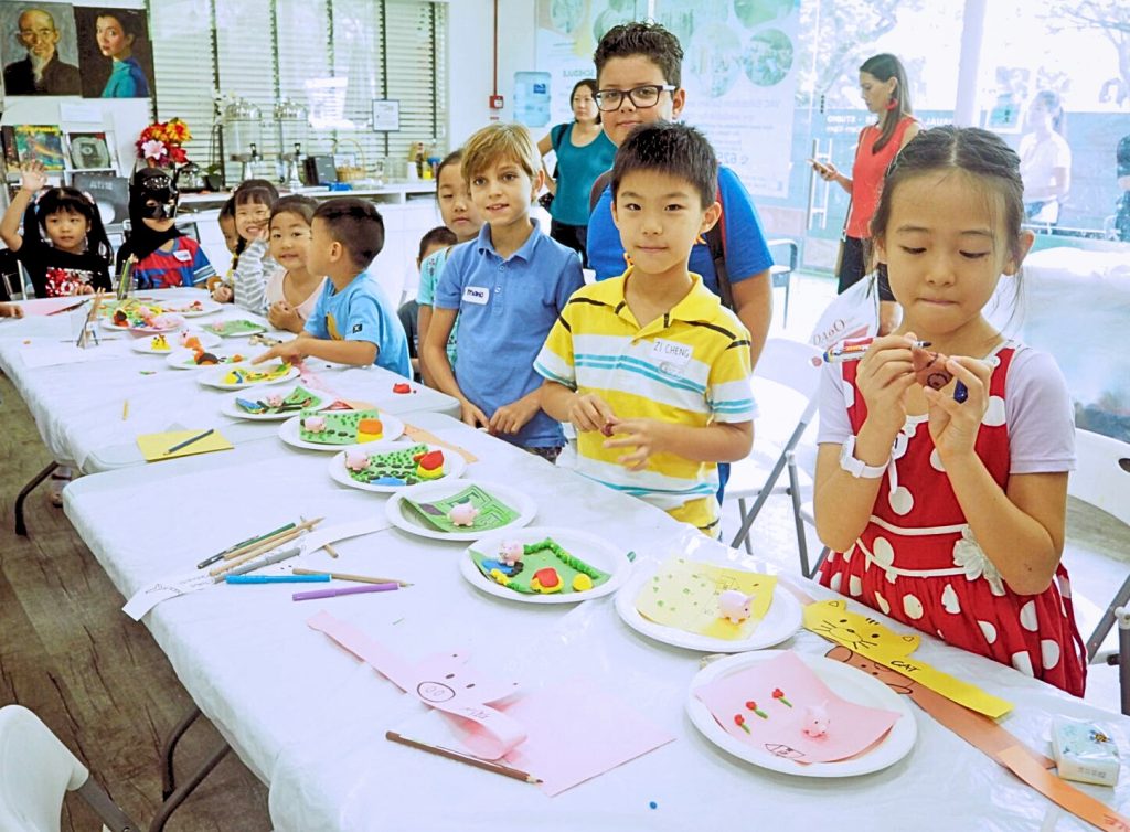 airdry clay air dry clay modelling art course professional art course singapore in visual arts centre best kids children art class art course art lesson