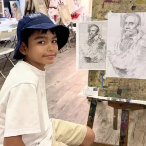 Best children kids art class in Singapore learn drawing and sketching and painting mediums DSA Visual Arts Portfolio Preparation Art Course Art Class for DSA-SOTA & DSA-MOE Secondary and JC Visual Arts Centre