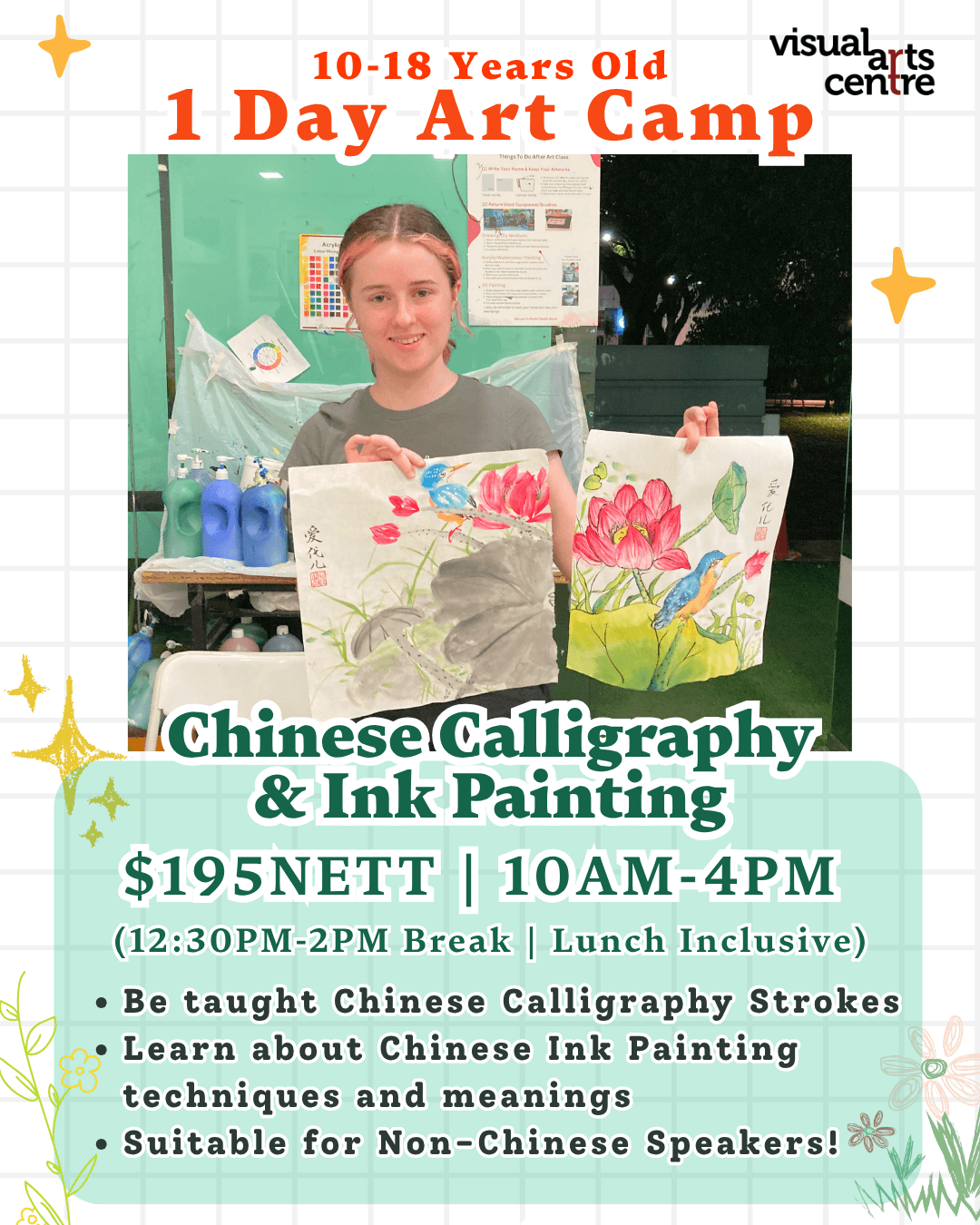 10-18 YO Chinese Calligraphy
