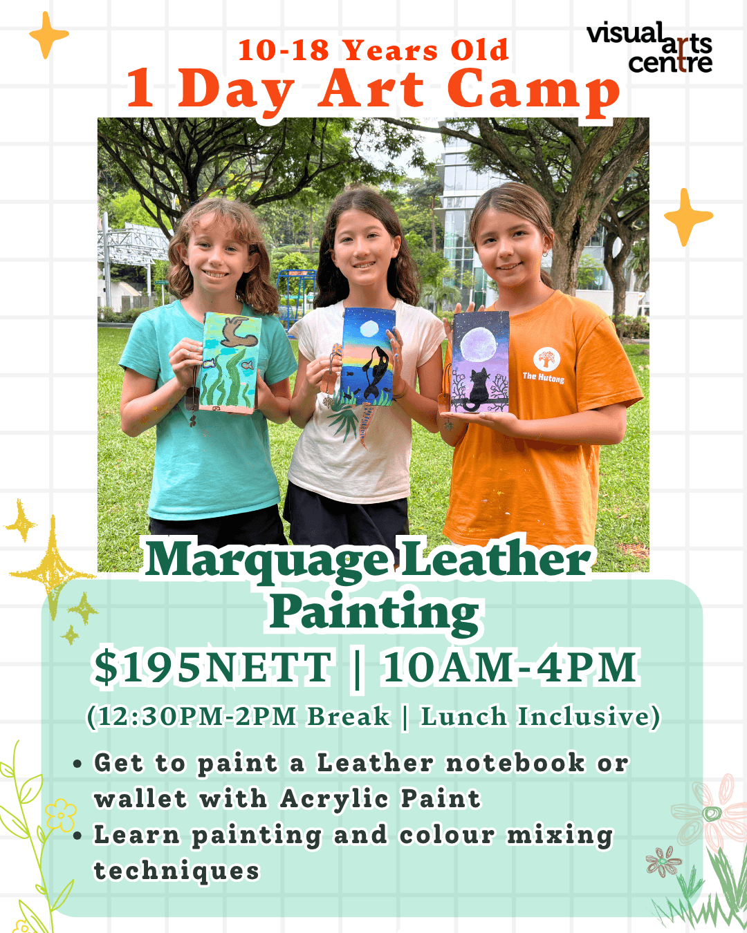 10-18 YO Marquage Leather Painting