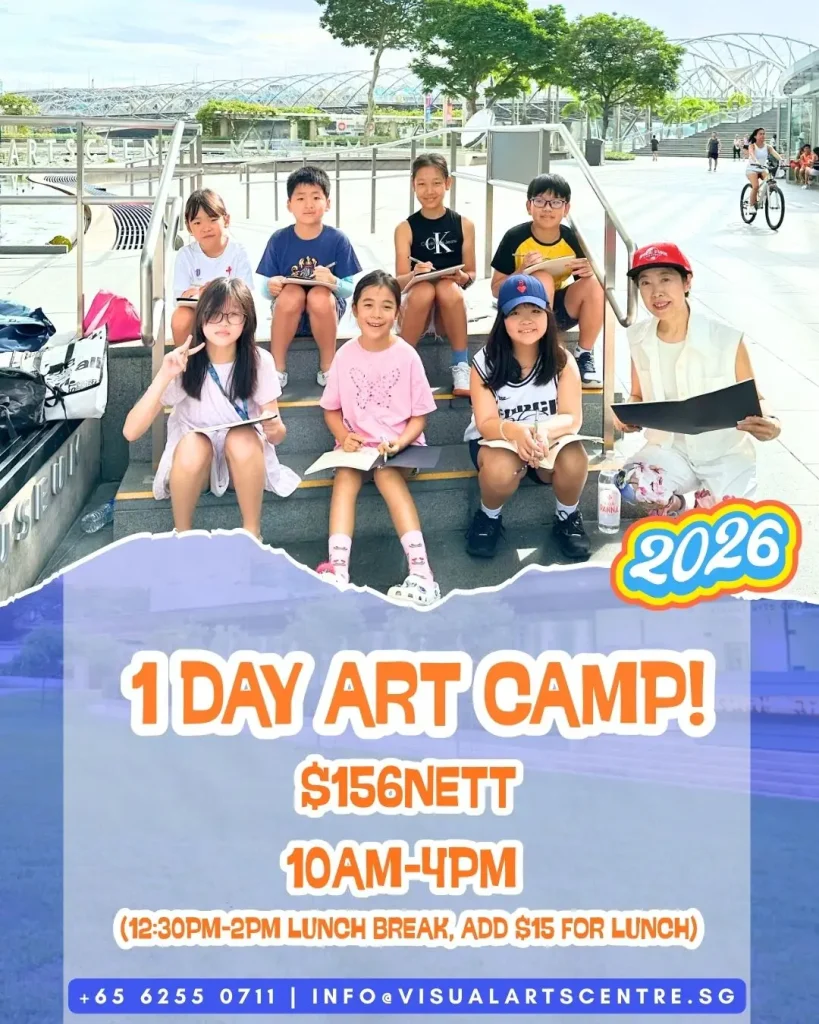 6-18YO One Day art camp Holiday Art Course bootcamp Visual Arts Centre