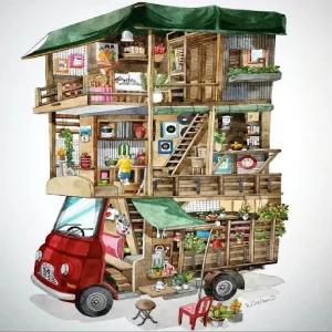 Creative Illustration Workshop by William Sim at Visual Arts Centre Singapore