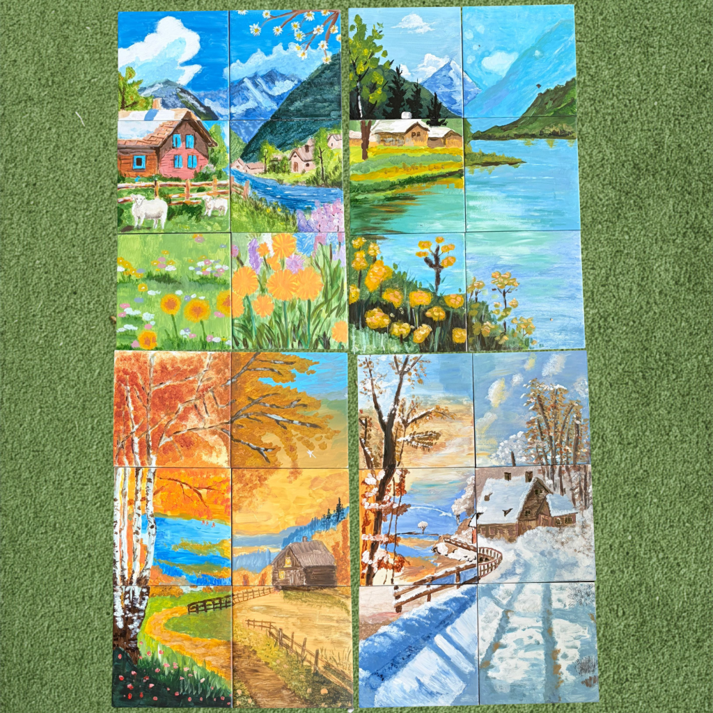 Tile Mural Painting Art Bonding Art Jamming Custom Made Mural by Professional Art Team visual Arts Centre Best In Singapore