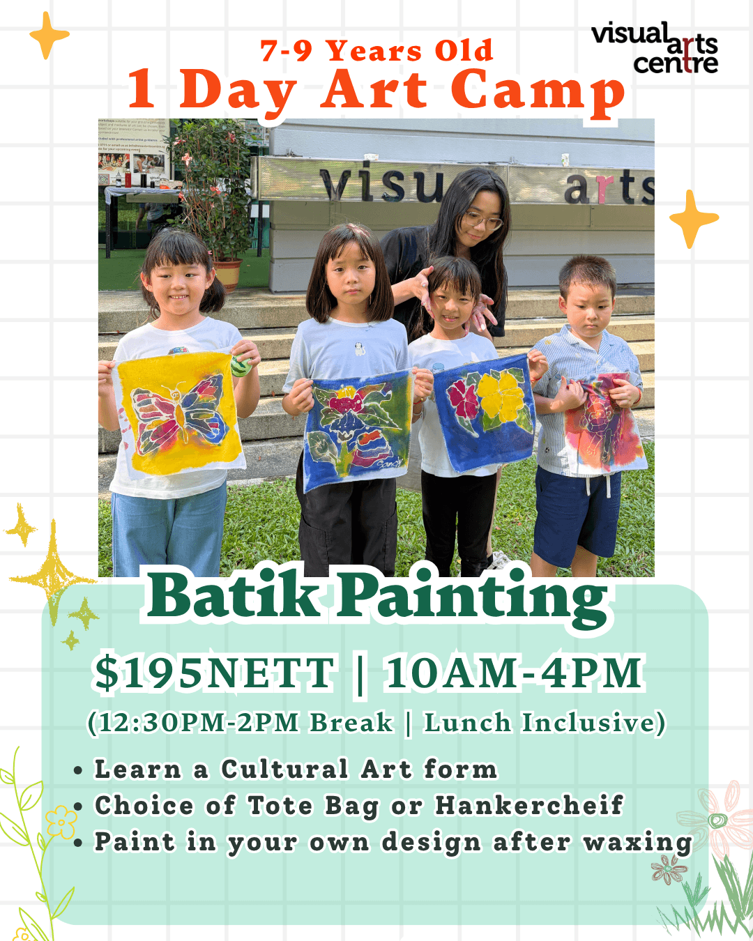 7-9 YO Batik Painting 2026