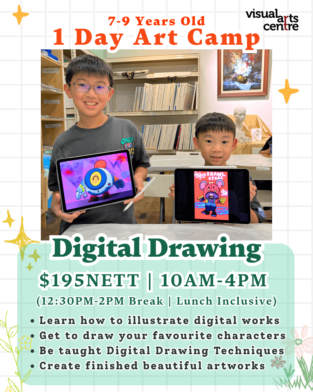 7-9 YO Digital Drawing 2026