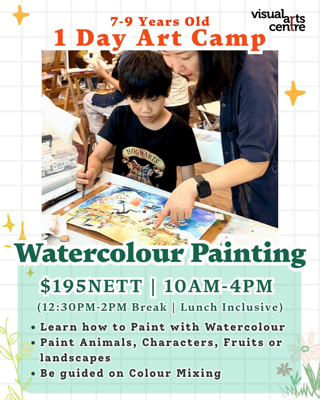 7-9 YO Watercolour Painting 2026