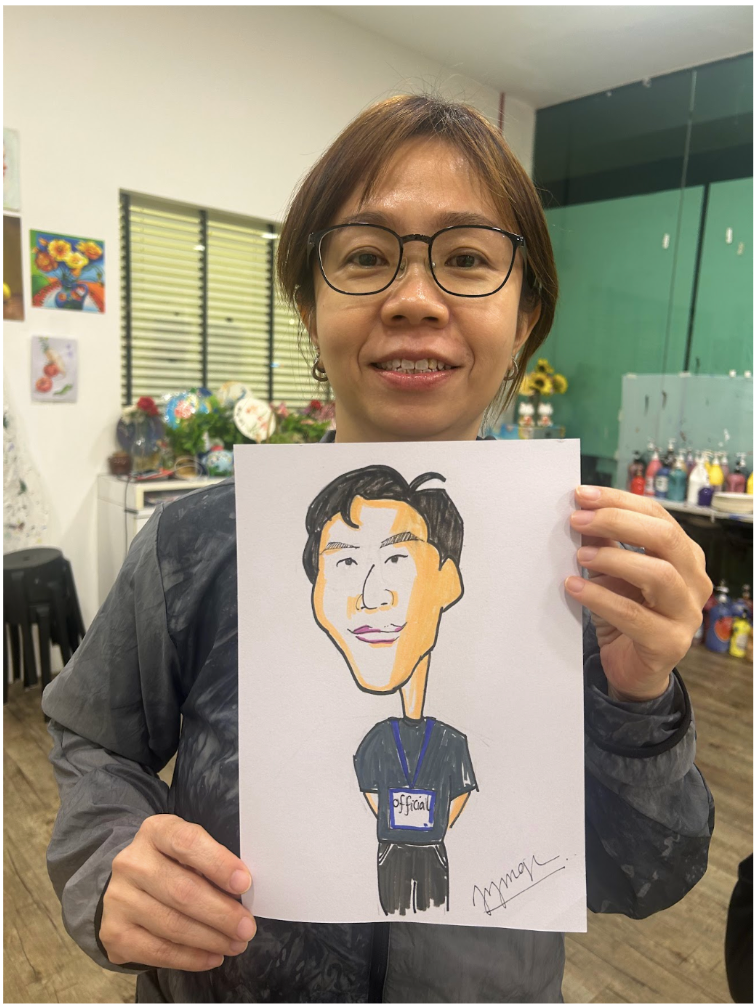 caricature drawing art course art class for beginners in Singapore