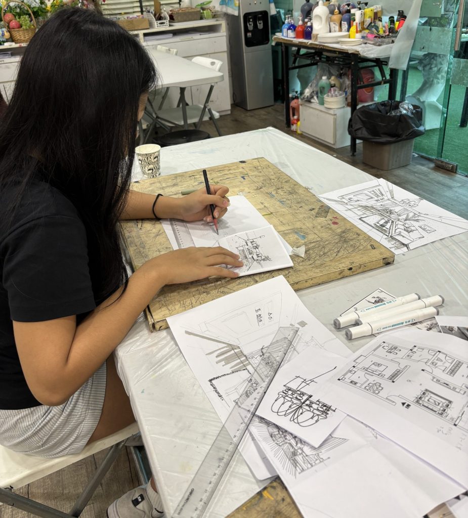 Best Interior Design Course in Singapore by Visual Arts Centre Private Class EAE