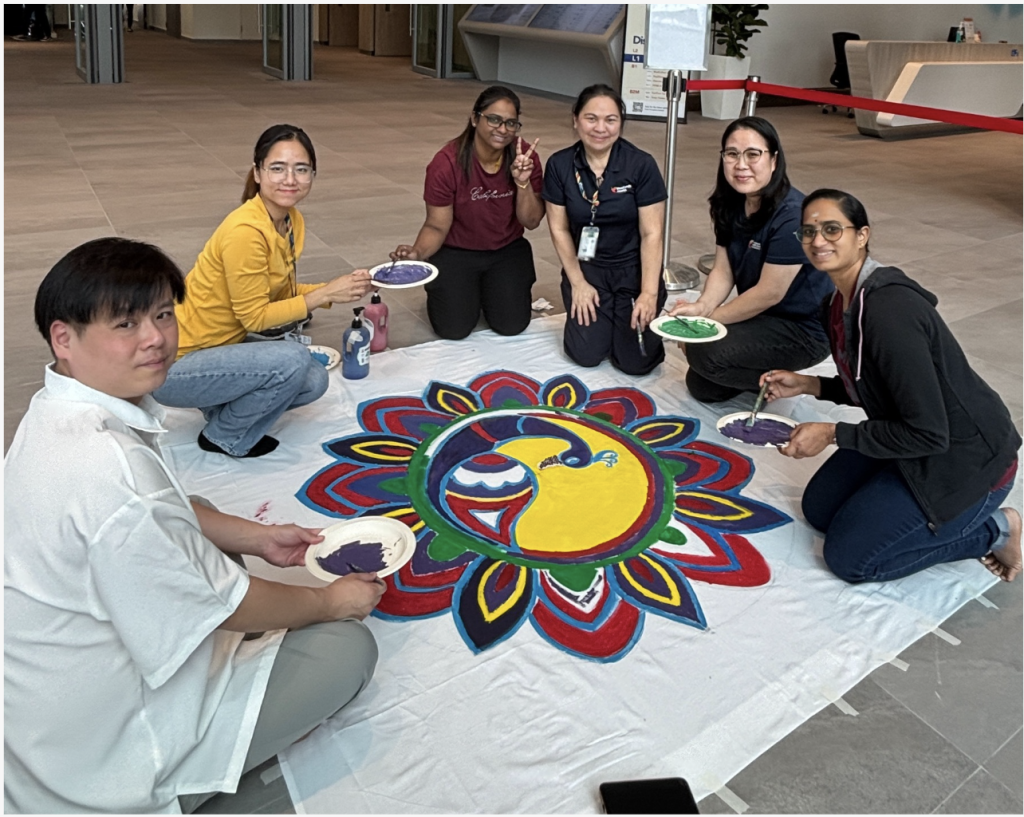 Racial Harmony Day National Day Art workshop Art jamming team bonding Visual Arts Centre