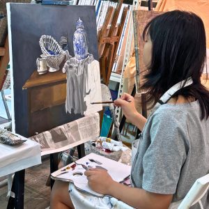 Best EAE Oil Painting Art Course in Singapore by Visual Arts Centre for Teens Portfolio Prep
