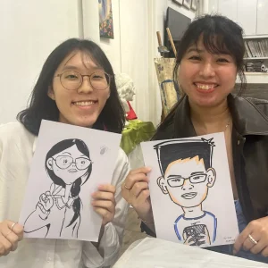 caricature drawing art workshop art jamming Visual Arts Centre
