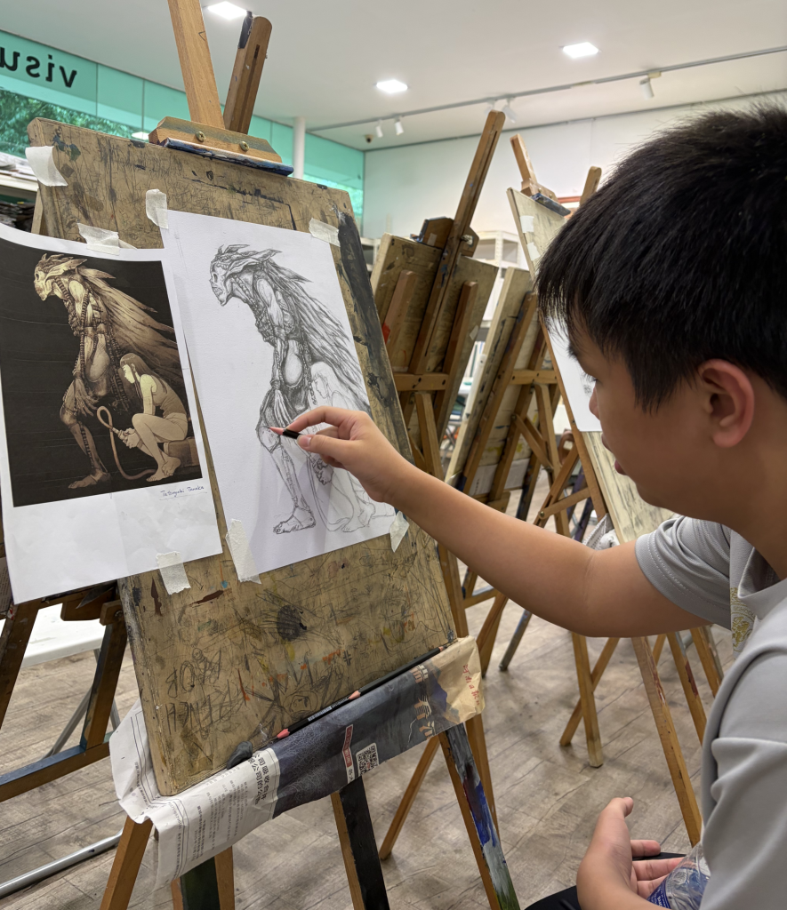 Best Professional Drawing & Sketching | Professional Manga Drawing & Coloured Illustration Art Course for All Ages All Skills Levels in Singapore by Visual Arts Centre 新加坡最佳专业漫画绘画课程