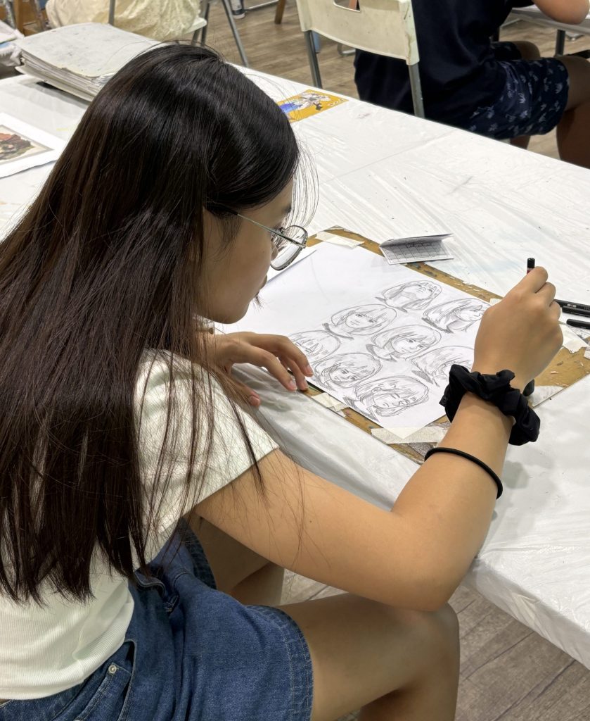 Best Professional Drawing & Sketching | Professional Manga Drawing & Coloured Illustration Art Course for All Ages All Skills Levels in Singapore by Visual Arts Centre 新加坡最佳专业漫画绘画课程