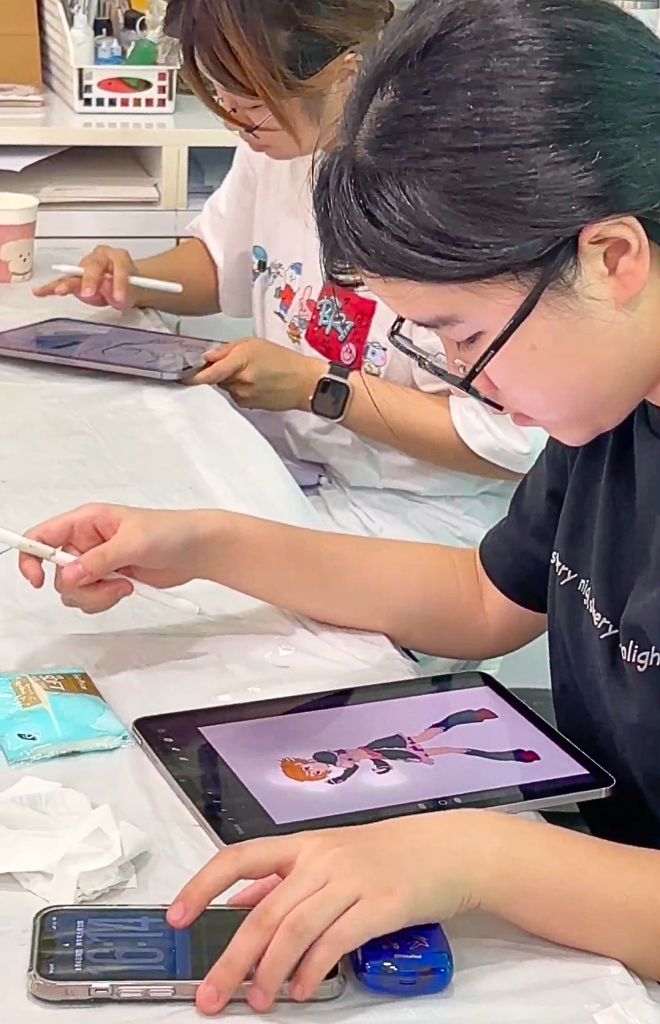 Best Professional Manga Drawing & Coloured Illustration Art Course Digital Drawing & Painting Art Course in Singapore by Visual Arts Centre