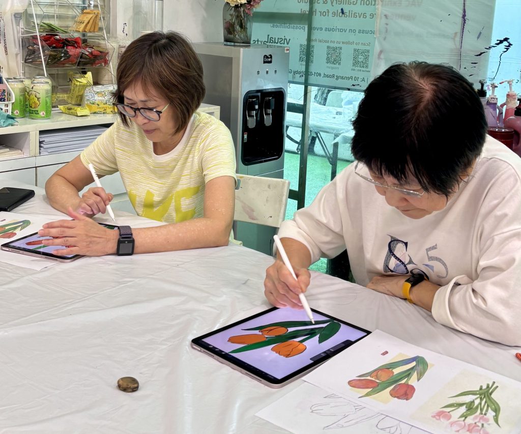 Best Digital Drawing & Painting Art Course in Singapore by Visual Arts Centre Singapore