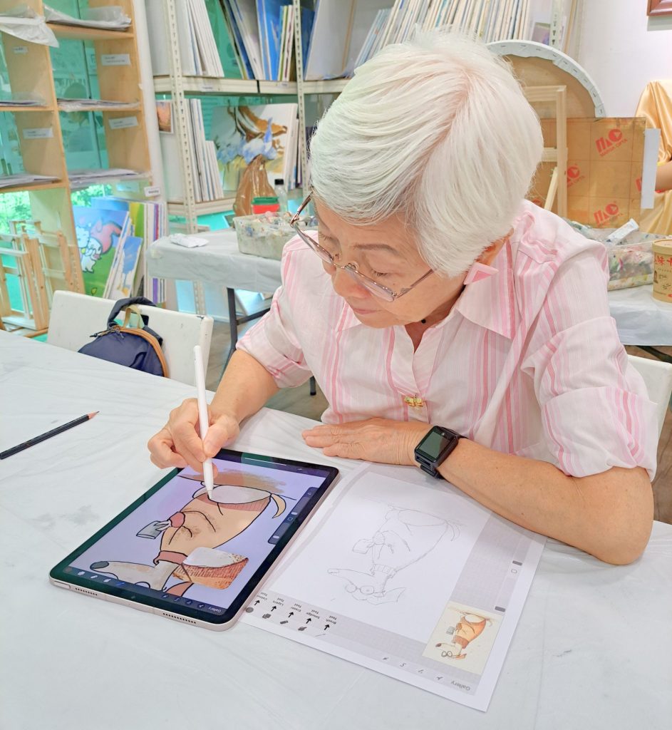 Best Digital Drawing & Painting Art Course in Singapore by Visual Arts Centre Singapore