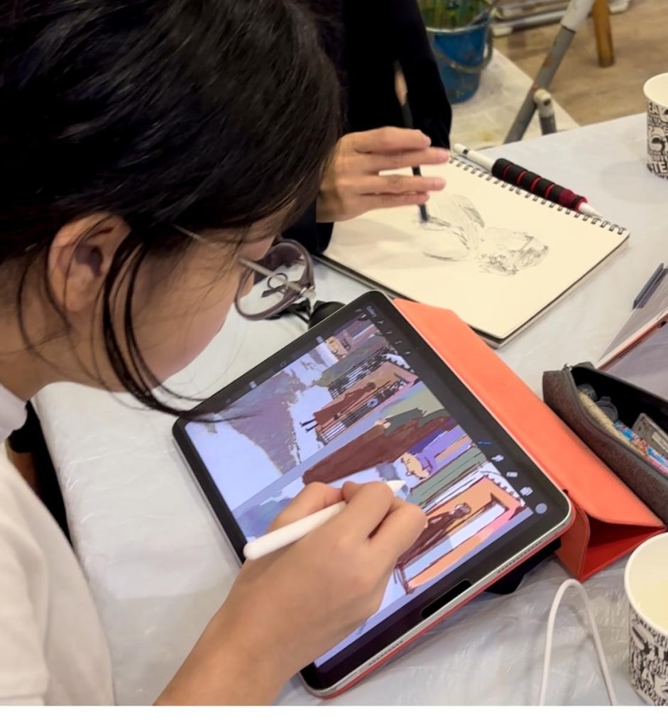Best Digital Drawing & Painting Art Course in Singapore by Visual Arts Centre Singapore