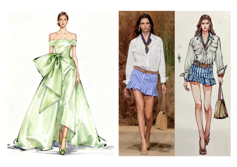 Fashion Illustration Art Course for Kids, Children, Teens, Adults, Seniors in Singapore by Visual Arts Centre