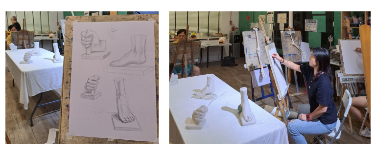 Fashion Illustration Art Course for Kids, Children, Teens, Adults, Seniors in Singapore by Visual Arts Centre
