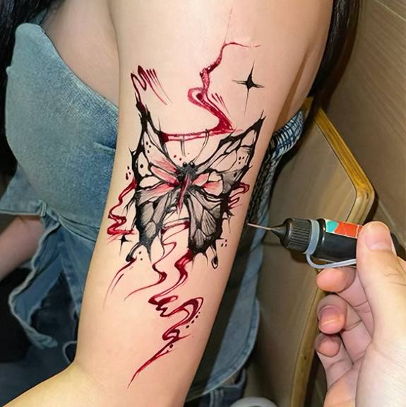 Henna painting