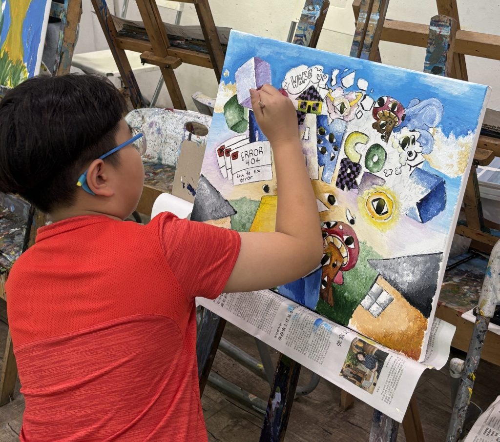 Best Creative Drawing & Painting Art Course in Singapore by Visual Arts Centre Singapore for Kids