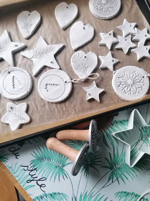 Air-dry clay modelling
