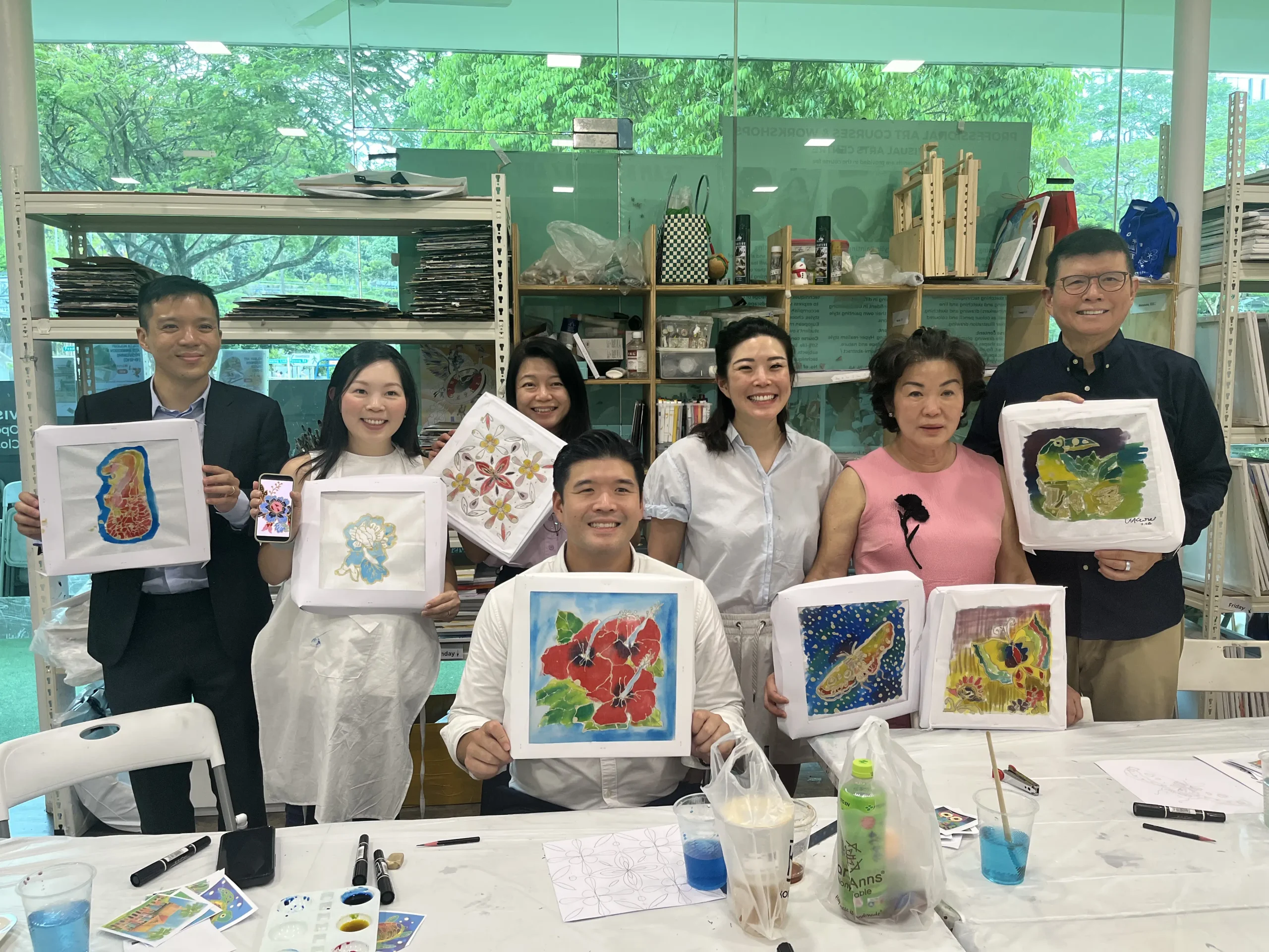 Batik painting