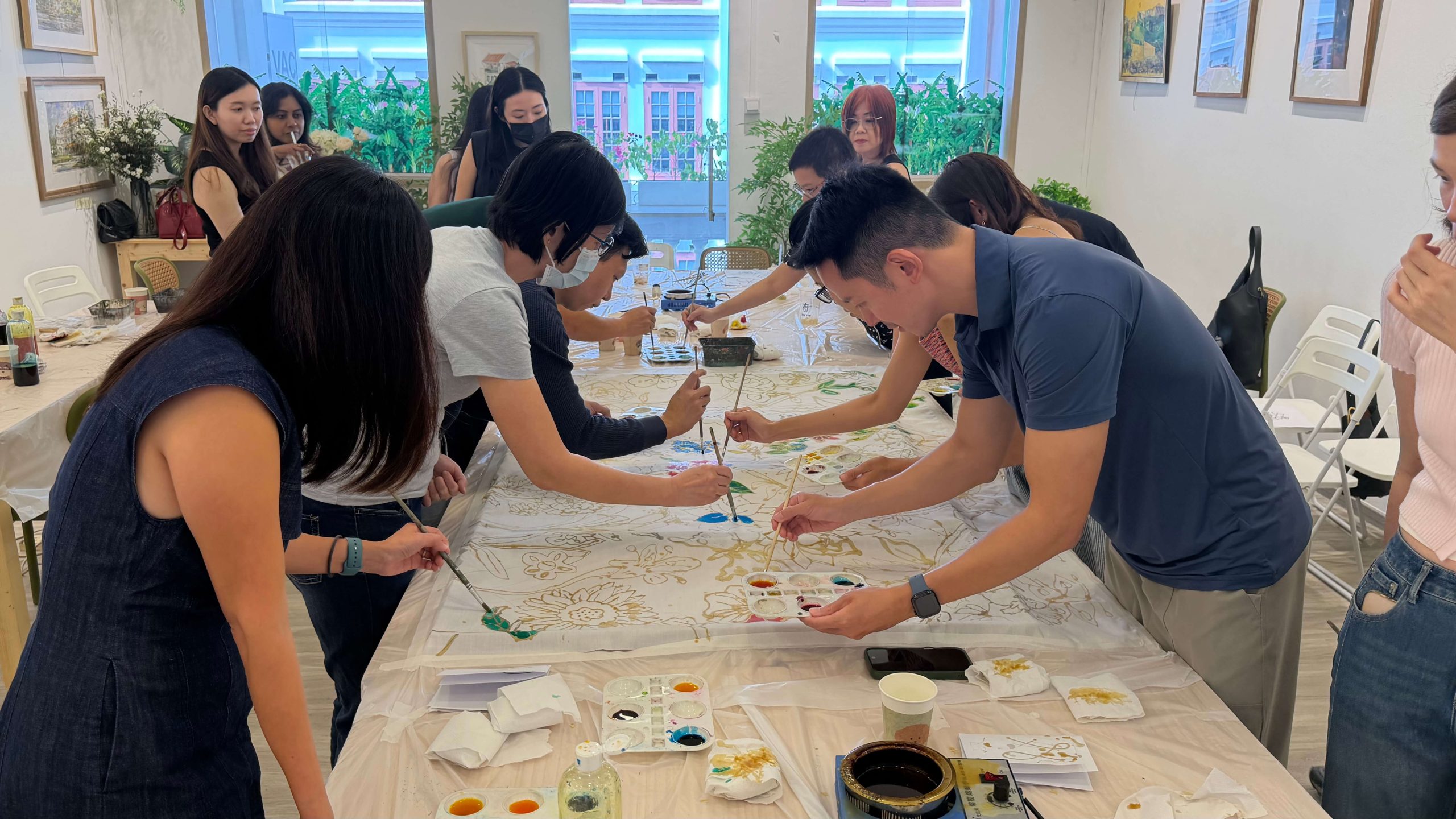 Nanyang-style art experience in Chinatown
